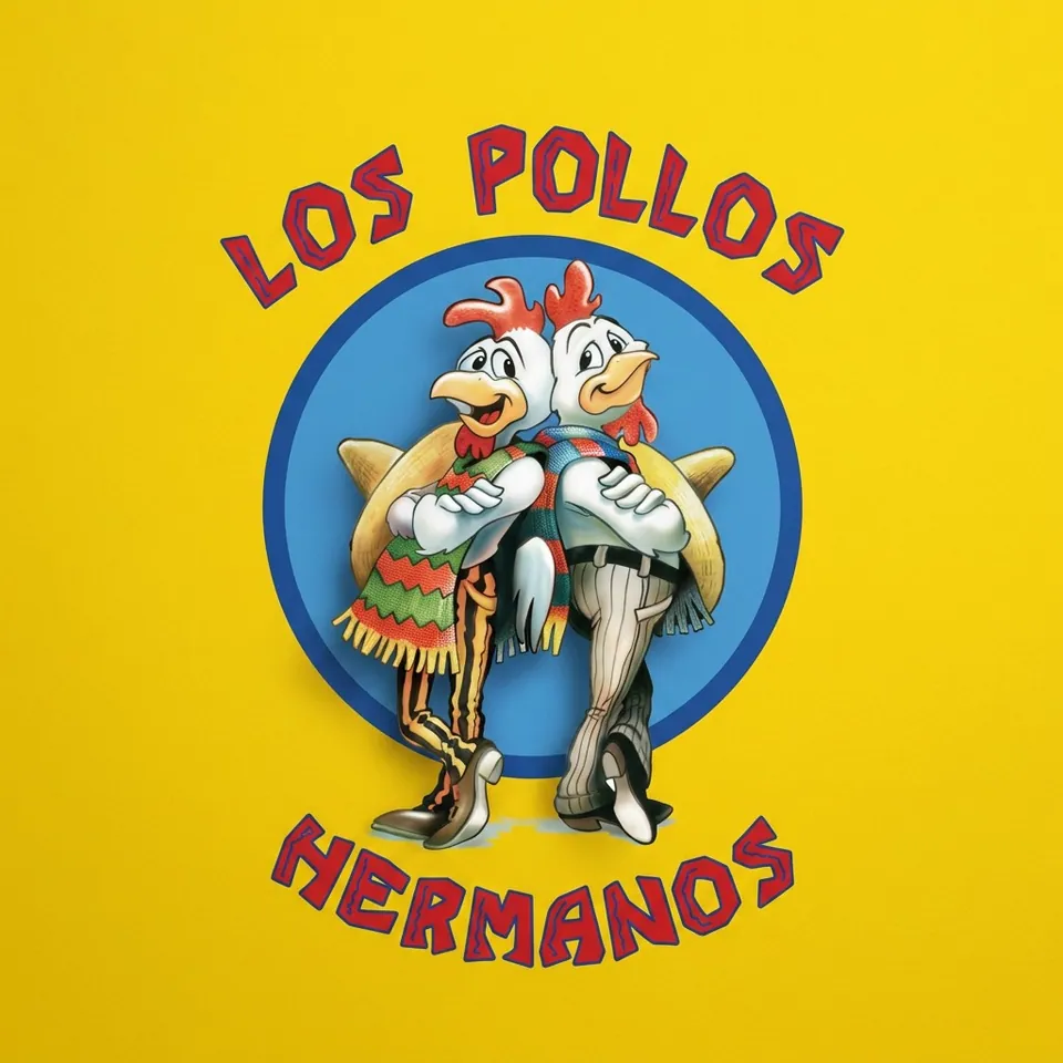 Картина «Los Pollos Hermanos» по сериалу «Во все тяжкие», холст на подрамнике