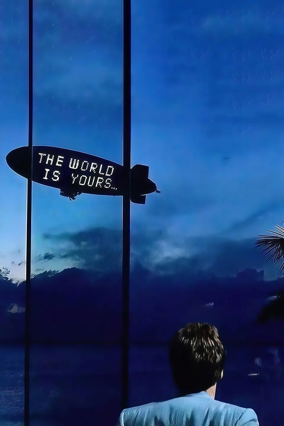 Картина «The World Is Yours»: Тони Монтана, Лицо со шрамом, холст на подрамнике